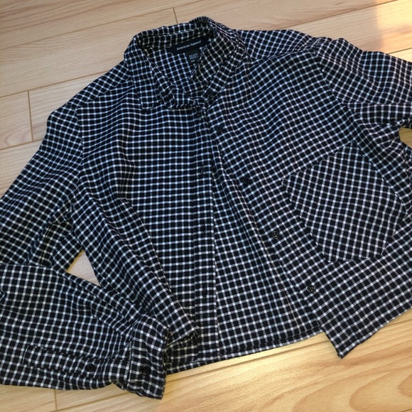 Cropped flannel - Picture 1 of 4